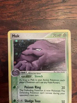 Muk 11/92 Holo Rare Pokemon - EX Legend Maker 2006 - Image 2