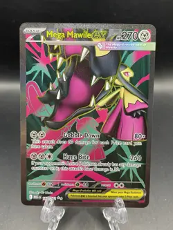 Mega Mawile ex Full Art Ultra Rare 162/132 Pokemon Mega Evolution English - Image 1