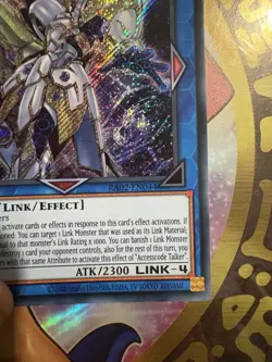 Yu-Gi-Oh! TCG 1st Edition Accesscode Talker Prismatic Secret Rare RA02-EN044 - Image 4