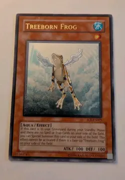 2006 Yu-Gi-Ho Treeborn Frog SOI-EN025 Ultimate Rare - Image 1