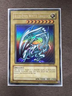 Yu-Gi-Oh! Blue-Eyes White Dragon - SDK-E001 - Ultra Rare - Unlimited - LP - Image 1