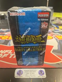 Konami YuGiOh 1st Edition 25 Anniversary Rarity Collection II Box Factory Sealed - Image 1