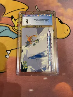 CGC 9 MINT Was This Trip Really NecessaryU 49 Topps Pokemon Card 198 - Image 1
