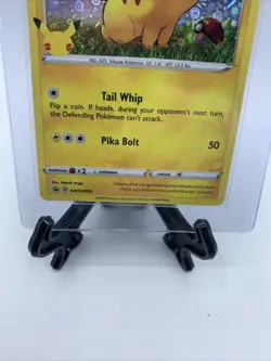 Pokemon Pikachu 25th Anniversary General Mills Stamped Promo Card Card Saver 1 - Image 3