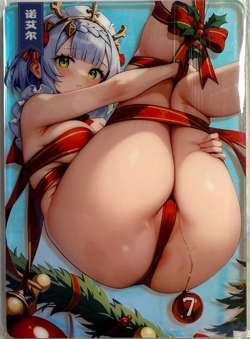 Reluctant Single Cards - NSP 07 Noelle - Waifu Anime Goddess Story CCG 2025 - Image 1