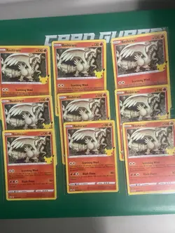 RESHIRAM 002/025 2021 Pokemon 25th Aniv Celebrations LOT OF 9 CARDS Nm - Image 1