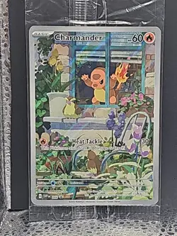 Pokemon TCG Charmander Obsidian Flames #044 SVP en Black Star Promo Card, Sealed - Image 1