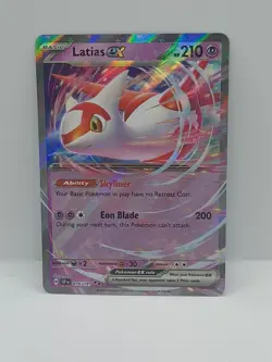 Pokemon TCG Latias EX Surging Sparks Scarlet & Violet Double Rare Card 76/191 NM - Image 1