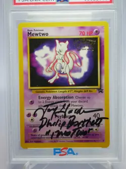 Mewtwo (Movie Promo) 03/53 Wotc Promo Regular PSA 10 on card and PSA 10 on Sig - Image 3