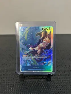 One Piece The Best Vol.2 Card Game Marco PRB02-008 SR English - Image 1