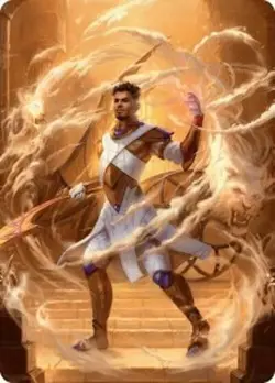 Basri, Tomorrow's Champion Art Card 9 MTG NM Art Series: Aetherdrift - Image 1