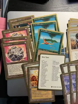 MTG Pro Tour Collectors Set 1996 Eric Tam Deck Opened Unplayed NM/LP+ - Image 2