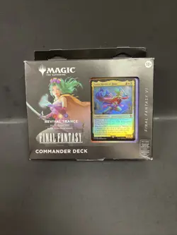 Magic the Gathering Final Fantasy VI Commander Deck Revival Trance Terra Sealed - Image 1