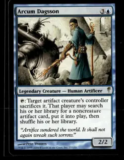 2006 Coldsnap Arcum Dagsson Expansion/Rare #27 - Image 1