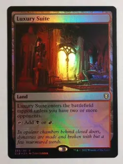MTG - Luxury Suite - Commander Legends: Battle for Baldur's 355/361 - Foil Rare - Image 1