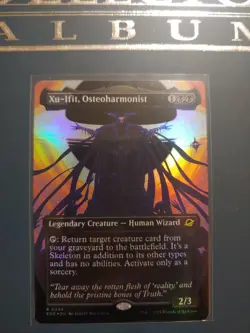 Xu-Ifit, Osteoharmonist (Borderless) Edge of Eternities Foil - Image 1