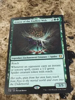 ARASTA OF THE ENDLESS WEB Magic MTG Theros Beyond Death - Image 1