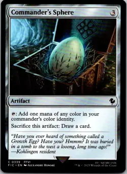 Commander's Sphere C Artifact Commander: FINAL FANTASY 339 Near Mint - Image 1