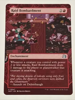 MTG Wilds of Eldraine: Enchanting Tales Raid Bombardment 0047 NM - Image 1