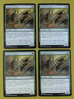 Tempered Sliver x4 Modern Horizons 4x Playset Magic the Gathering MTG - Image 1