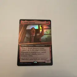 J. Jonah Jameson (Extended Art) Unique and Miscellaneous Promos Foil - Image 1