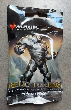 Magic The Gathering Relic Token Lifecounter Lineage Collection New - Image 1