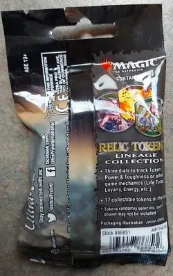 Magic The Gathering Relic Token Lifecounter Lineage Collection New - Image 2