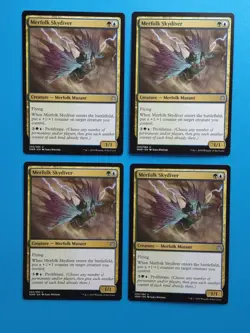 MTG 4x Merfolk Skydiver x4 NM War of the Spark Magic Playset - Image 1