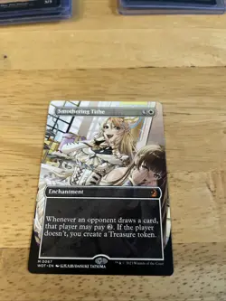 MTG Wilds of Eldraine Enchanting Tales #0067 Smothering Tithe Borderless NM - Image 1