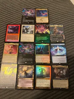 14 card lot mtg all mythic mints cards from most popular sets - Image 2