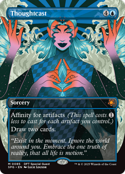Thoughtcast (85) FOIL Special Guests NM Sorcery Mythic Rare MAGIC CARD ABUGames - Image 1