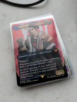 MTG Emet-Selch, Unsundered (Borderless) (Surge Foil) Final Fantasy 0539 NM/MT - Image 3