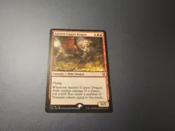 Ancient Copper Dragon Commander Legends: Battle for Baldur's Gate Regular NM - Image 1