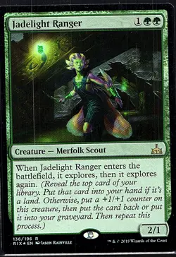Jadelight Ranger R Rivals of Ixalan 136 LP Foil - Image 1
