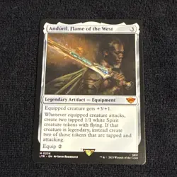 Anduril, Flame of the West Universes Beyond: the Lord of the Rings: Near Mint - Image 1