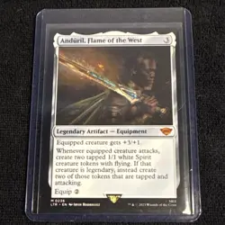 Anduril, Flame of the West Universes Beyond: the Lord of the Rings: Near Mint - Image 3