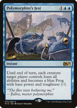 Polymorphist's Jest - 075 - NM - Magic 2015 (M15) - MTG - Image 1
