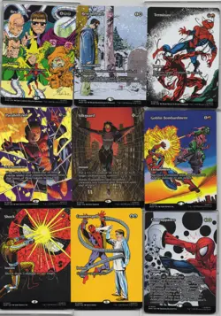 Magic the Gathering Spider-man Borderless Lot of 9 Terminate Silkguard more - Image 1