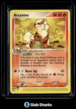 2003 POKEMON EX SANDSTORM #15/100 ARCANINE - Image 1