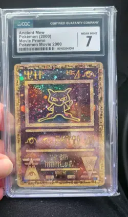 ancient mew Pokemon 2000 Movie Promo Near Mint 7 Cgc - Image 1