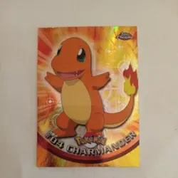 Pokemon Topps Chrome Spectra Charmander Holo #4 RAW - Image 1