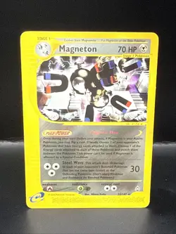 Pokemon Magneton 22/147 Aquapolis Non-Holo Rare Pokemon - Image 2