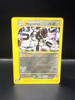 Pokemon Magneton 22/147 Aquapolis Non-Holo Rare Pokemon - Image 3