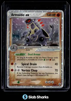 2006 POKEMON EX LEGEND MAKER #84/92 ARMALDO HOLO - Image 1