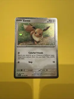 Pikachu 025/165 EEVEE 133/165 Pokemon Holiday Calendar 2025 Stamp Snowflake - Image 3
