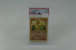 1999 Pokemon Base Set 1st Edition Charmander #46 English 46/102 - PSA 8 NM-MT - Image 1