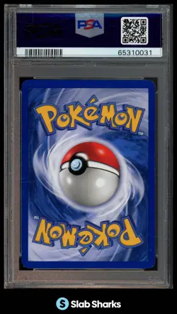 2002 POKEMON EXPEDITION SET #2/165 AMPHAROS HOLO PSA 9 - Image 2