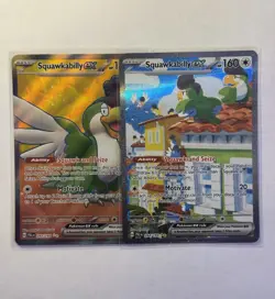 Pokemon TCG Squawkabilly EX 247/193 Ultra Rare, Paldea Evolved Lot READ - Image 1