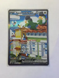 Pokemon TCG Squawkabilly EX 247/193 Ultra Rare, Paldea Evolved Lot READ - Image 2