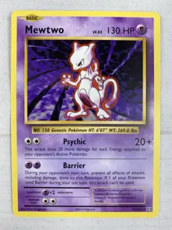 Mewtwo 51/108 XY Evolutions Pokemon TCG Rare Near Mint - Image 1
